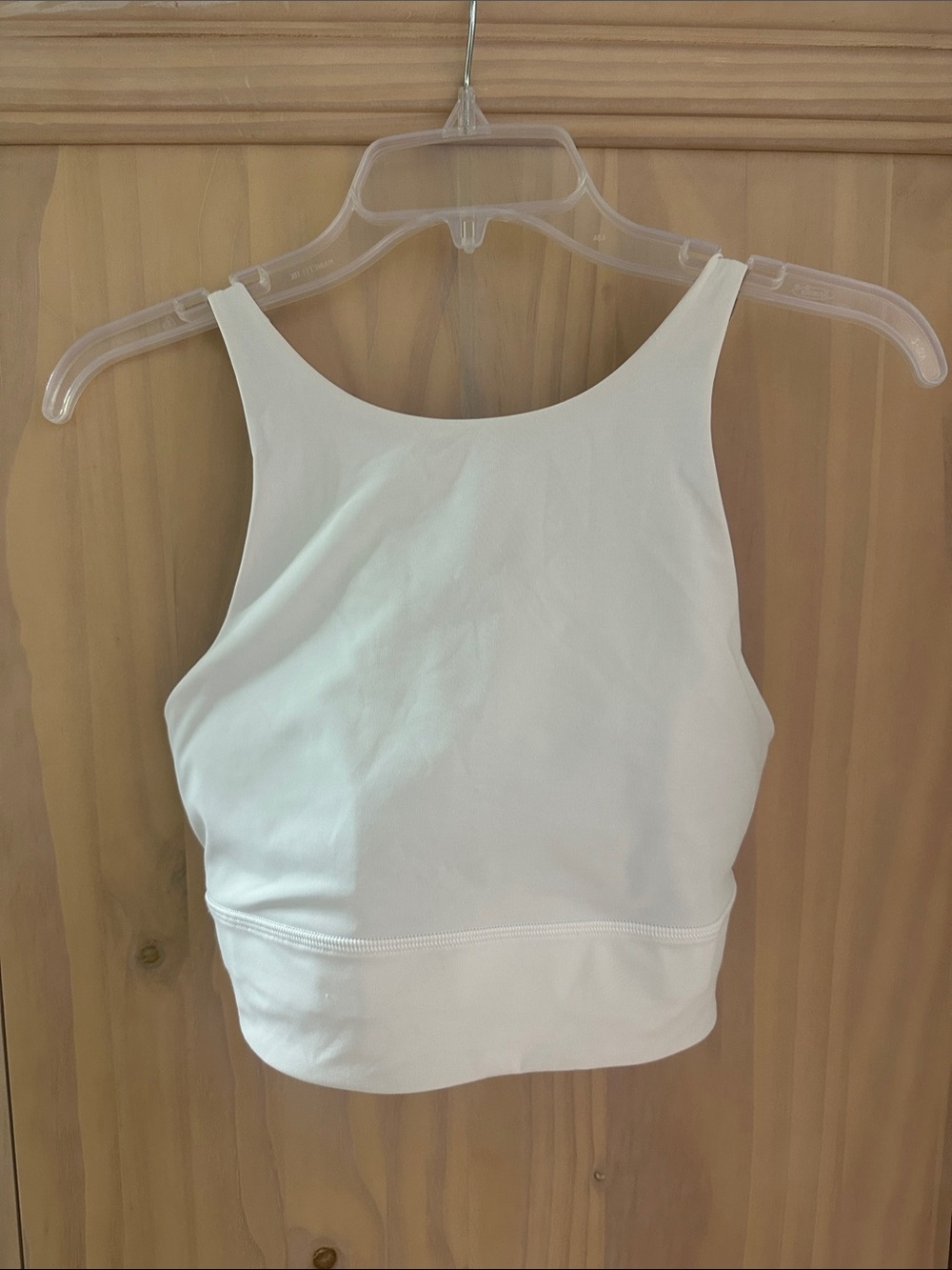 LULULEMON Energy High-Neck White Sports Bra